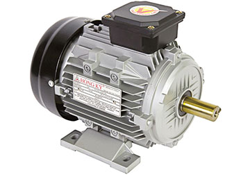 1.5HP/220V Motor vỏ nhôm chân đế Hồng Ký HKM1.514MDY