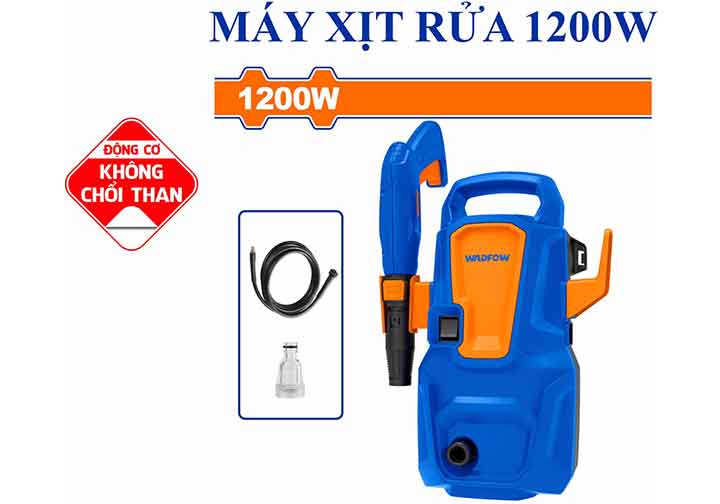 1200W Máy xịt rửa (không chổi than) Wadfow WHP3A12