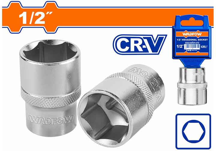 14mm Đầu tuýp 6 góc 1/2" Wadfow WSC1214