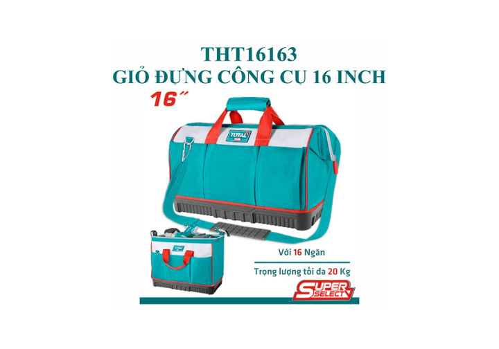 16" Túi đựng đồ nghề Total THT36L03