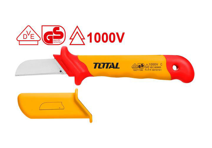 180mm Dao tước dây lưỡi thẳng cách điện Total THICK1801