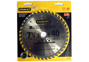 184 x 25.4 x 60T Đĩa cưa gỗ hợp kim 60 răng Stanley 20-523