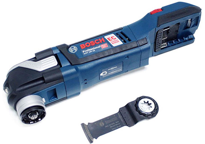 18V Máy cắt rung đa năng dùng pin Bosch GOP 18V-EC (bản SOLO)