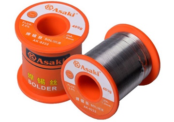 1mm Cuộn dây chì hàn 250g Asaki AK-9216