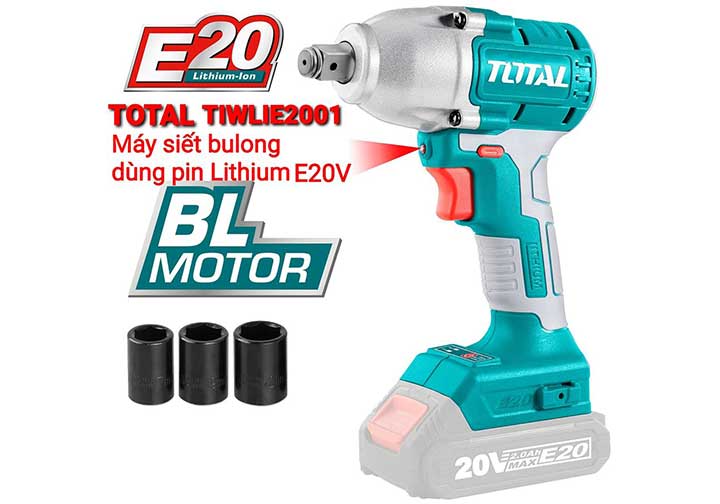 20V Máy siết bu lông dùng pin E20 Total TIWLIE2001