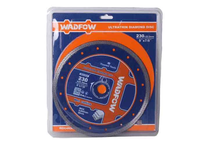 230x22.2mm Lưỡi cắt gạch siêu mỏng (cắt ướt) Wadfow WDC4K05