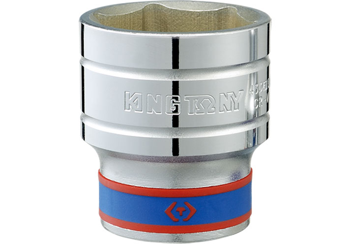 24mm Đầu tuýp ngắn 6 góc 1/2" Kingtony 433524MR