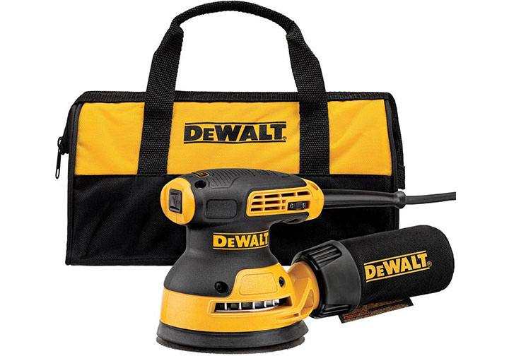 5" (125mm) Máy chà nhám hình tròn 280W Dewalt DWE6423