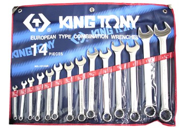 5/16-1-1/4" Bộ vòng miệng hệ inch 14 cây  Kingtony 1214SR