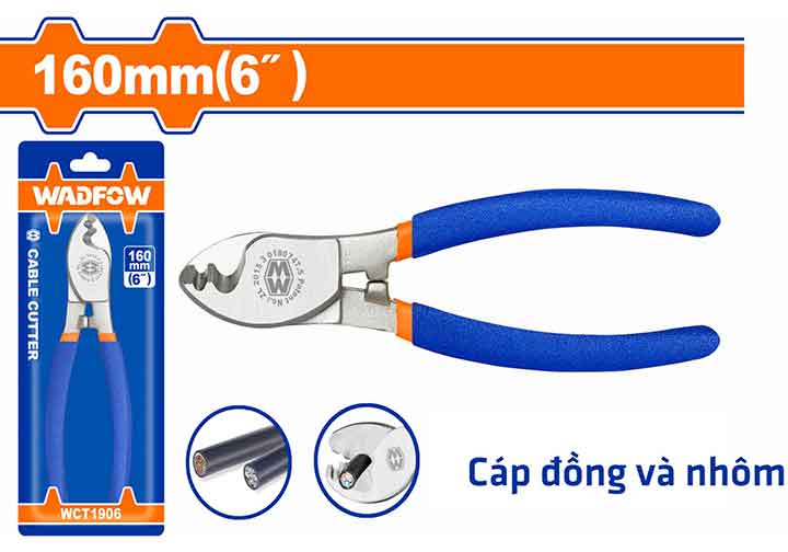 6" Kìm cắt cáp Wadfow WCT1906