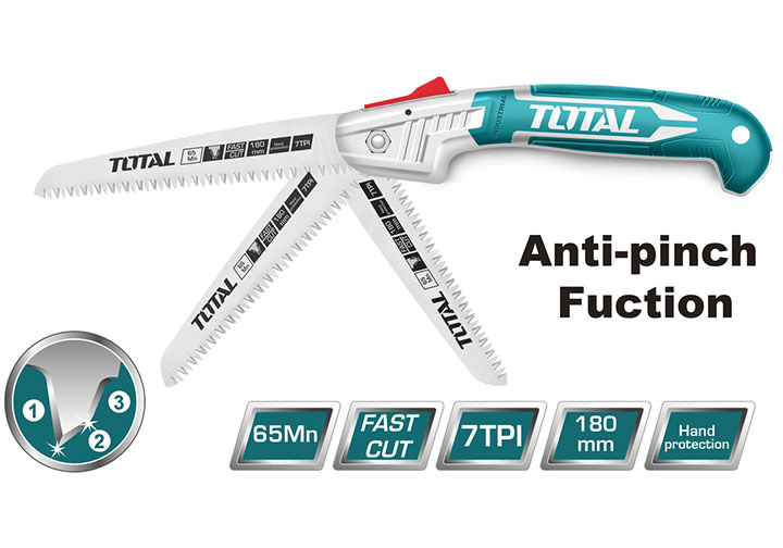 7" Cưa cầm tay dạng xếp Total THFSW18026