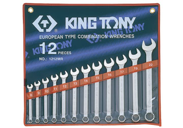 8-22mm bộ vòng miệng 12 cái hệ mét Kingtony 1212MR