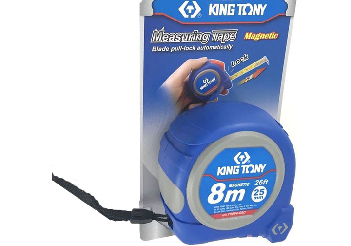 8m x 25mm Thước cuộn thép Kingtony 79094-08C