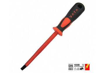 8x175mm Vít dẹp cách điện 1000V Vata VDE 9242407