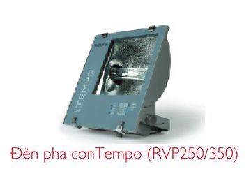 150W Đèn pha cao áp bất đối xứng RVP250 MHN-TD bao gồm bóng