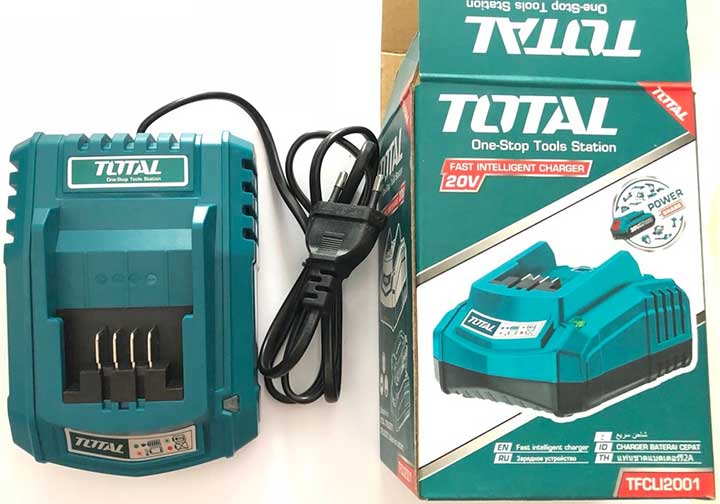 Đế sạc pin 20v Total TFCLI2001