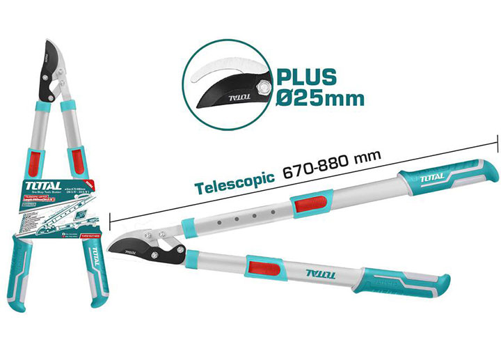 Kéo cắt tỉa cây cảnh lưỡi cong Total THTS1527406