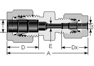 Reducing Union 6mm