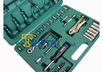 1/4” Bộ tuýp 52 chi tiết Sata 09-505