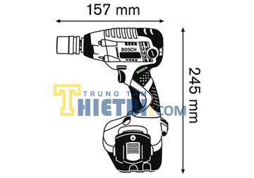 Máy vặn ốc dùng pin Bosch GDS 12V